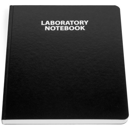 2001 Laboratory Notebook Black