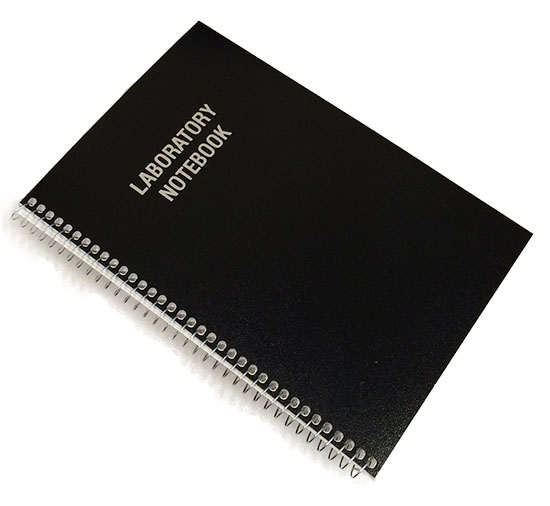 research notebook design