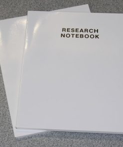 White student notebook